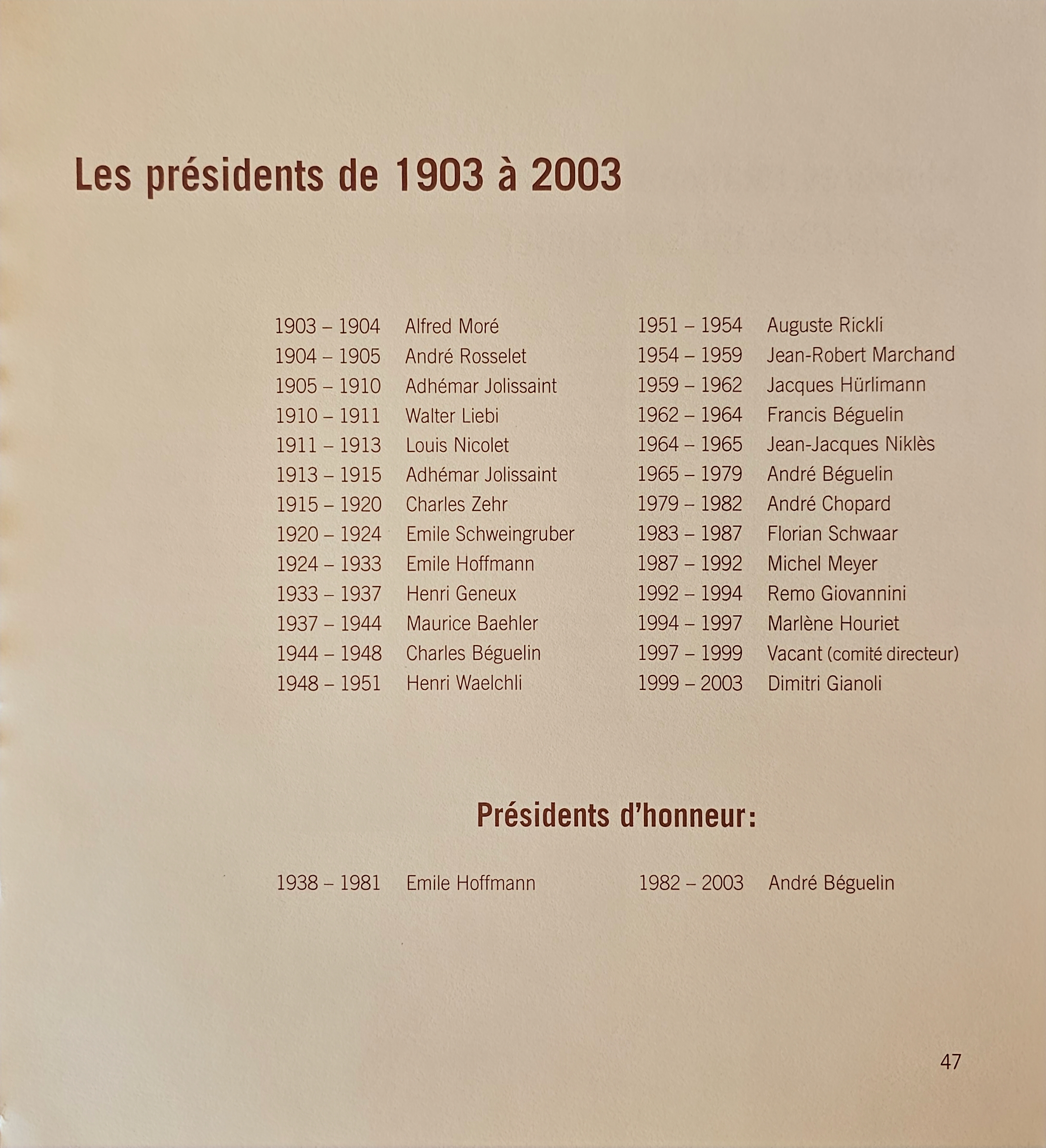 Brochure historique page 48